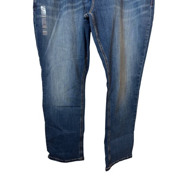 NWT Tommy Hilfiger 40W x 30L Mens Stretch Straight Denim Jeans Blue Cotton - Picture 7 of 16